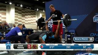 2014 Boston College at the NFL Combine