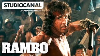 The Stick Fight | Rambo III with Sylvester Stallone