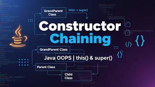 Constructor Chaining in Java 🚀 | this() and super() | OOPS Tutorial