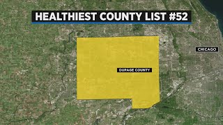 DuPage County ranked healthiest county in Illinois, 52nd healthiest in U.S.