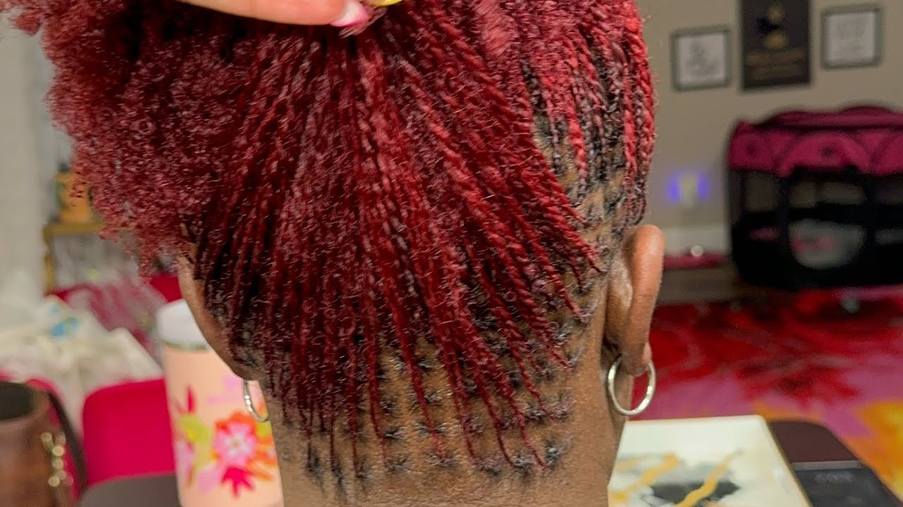 Extra Small Natural Twist Microlocs Youtube