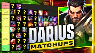 Season 2024 Darius Matchup Tier List - In-Depth Guide - How To Fight Every Toplane Matchup As Darius