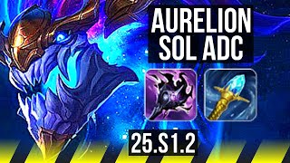 AURELION SOL \u0026 Elise vs JINX \u0026 Blitzcrank (ADC) | 7/2/8 | BR Grandmaster | 25.S1.2