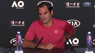 Roger Federer Press Conference: Round 2 | Wide World Of Sports