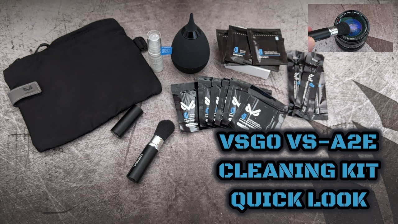 Vsgo Camera Lens Cleaning Kit Vs A2e Quick Look Youtube