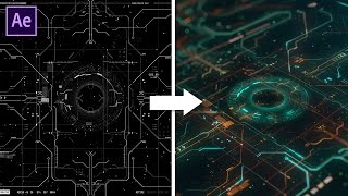 FUI Tech Animation - After Effects Tutorial