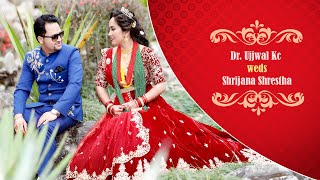 Dr  Ujjwal K C weds Shrijana Shrestha Wedding Highlight Video!!! Dev Studio New Baneshwor Kathmandu