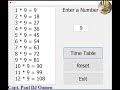 How to Create a C++ Multiplication Timetable in C++ Builder using Do While Loop