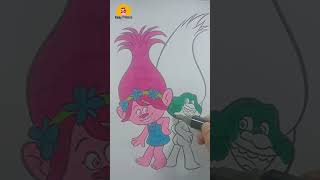 COLORING TROLLS | How to Coloring Trolls | Trolls