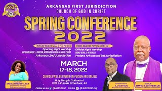 Arkansas First Jurisdiction Spring Conference 2022 - Friday Night