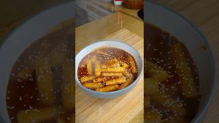 Korean Spicy tteokbokki recipe | Korean rice cake recipe | Malayalam