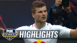 Timo Werner nets brace for RB Leipzig​ | 2016-17 Bundesliga Highlights