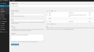 Setting Up and Managing Categories in WordPress