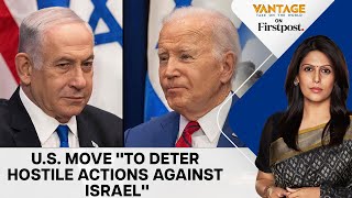 US Sends Another Aircraft Carrier & Dozens of Jets to Defend Israel | Vantage with Palki Sharma