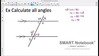 Foundations of Math 11: 2.1 Exploring Parallel Lines