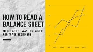 The BALANCE SHEET for BEGINNERS (2022) - Stocks Knowledge