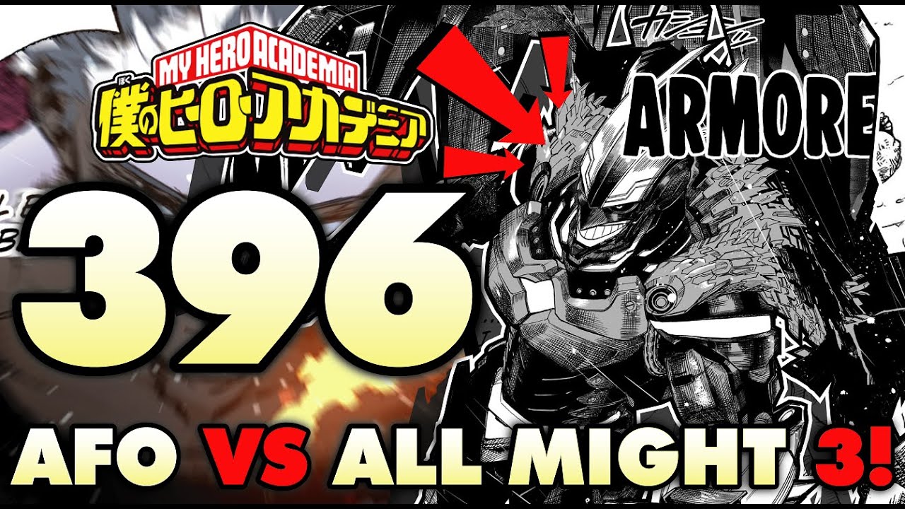 ALL MIGHT'S NEW FORM!! AFO VS ALL MIGHT 3!! | My Hero Academia Chapter ...