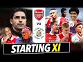 Arsenal vs Luton Town | Starting XI | Premier League (Live)