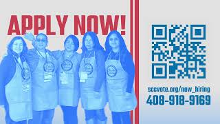 Now Hiring: Join our Team for the November 3, 2026 General Election