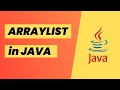 ArrayList  in Java | ArrayList data structure | Java Collection Framework  | Java ArrayList tutorial