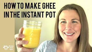 How to make ghee in the instant pot for keto and Carnivore dieters