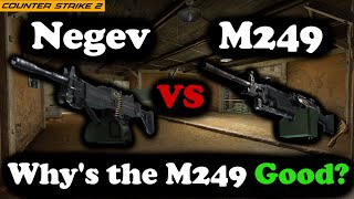 Counter Strike 2: Negev VS M249! (Weapon Guide)