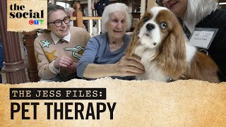 Jess visits a pet therapy program | The Social