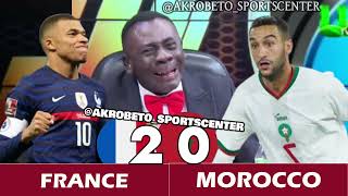 France Vs Morocco FIFA World Cup Semi Finals Qatar 2022 | Akrobeto Laughs at Morocco
