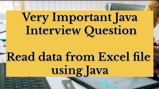 Read data from Excel File using Java#java#automationtesting