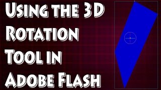 Adobe Flash CS4 Tutorial- 3D Rotation/Translation Tool