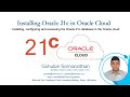 Install and Configure Oracle 21c in Oracle Cloud