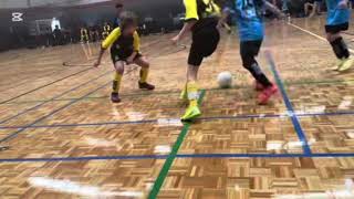 Playing futsal for nationals