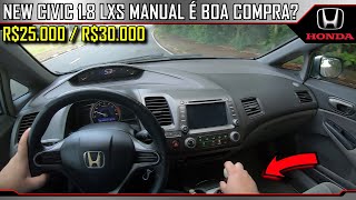 HONDA NEW CIVIC 1.8 LXS MANUAL É UMA ÓTIMA COMPRA!!! | CANAL ROUTE 99