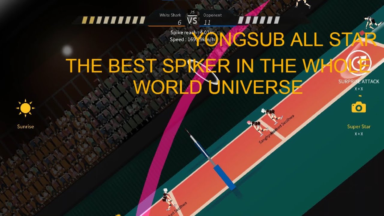 The Spike Volleyball 3x3 Yongsub All Star Youtube