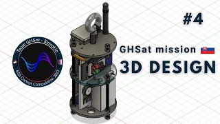 The 3D design of our CanSat