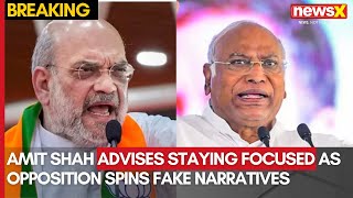 Delhi Assembly Polls: Amit Shah Calls to Stay Focused Amid Oppn Fake Narratives | NewsX