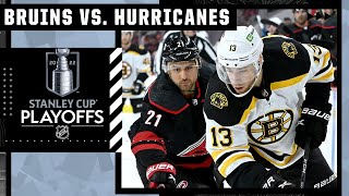 Boston Bruins at Carolina Hurricanes: First Round, Gm 1 | Full Game Highlights