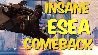 EPIC ESEA COMEBACK! CS:GO Global Elite Match