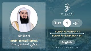 Juz 1 - Juz A Day with English Translation (Surah Fatiha and Baqarah) - Mufti Menk