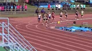 平成27年度第58回福井県中学校陸上競技大会　2年女子800ｍ1組