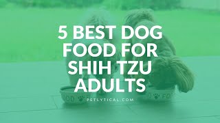 5 Best Dog Food for Shih Tzu Adults in 2023