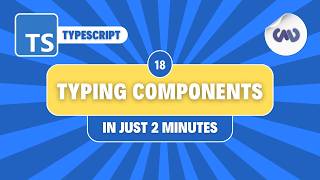 TypeScript Tutorial #18: Typing React Components and Hooks in Just 2 Minutes