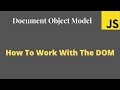 JavaScript Introduction to Document Object Model (DOM)