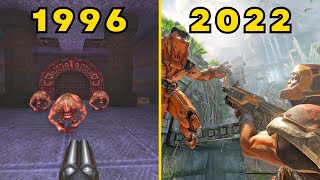 Evolution of Quake Games 1996-2022