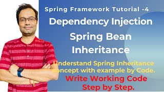 Spring Bean Inheritance | Parent | Eclipse Coding Step by Step with easy example