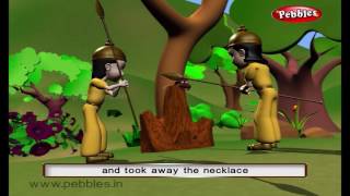Crow and Snake | Panchatantra English Stories in 3D | 3D Moral Stories For Kids