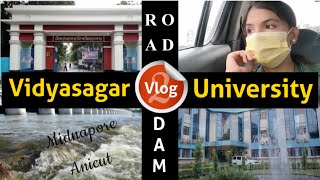 Vidyasagar University | Midnapore Anicut Dam | Roadside View | Learn With Vlog (Episode 2)