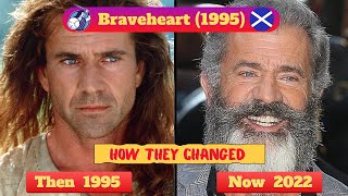 🏴󠁧󠁢󠁳󠁣󠁴󠁿 Braveheart (1995) ★ Cast Then and Now 2022 ⚔️ [How they changed] (Hollywood Celebrity)