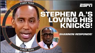Stephen A. IS FIRED UP over Jalen Brunson and his New York Knicks! 🔥 | First Tak