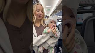 Flying with our BABY for the first time 😅❤️ #kayandtayofficial #couples